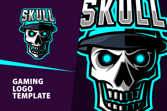 Download Skull Mascot Gaming Logo Design - Skull Collection