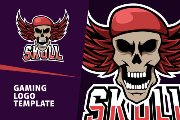 Download Skull Mascot Gaming Logo Design - Skull Collection