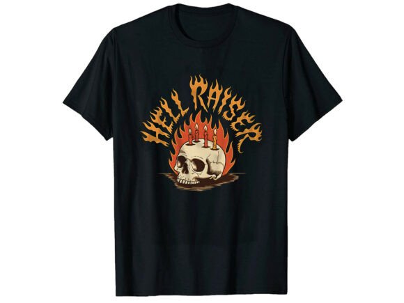 Download Hell Rage Skull Funny Sarcastic T-Shirt - Skull Collection